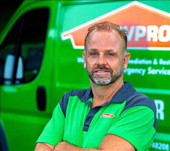 Steve Carlile, team member at SERVPRO of North Vista / San Marcos